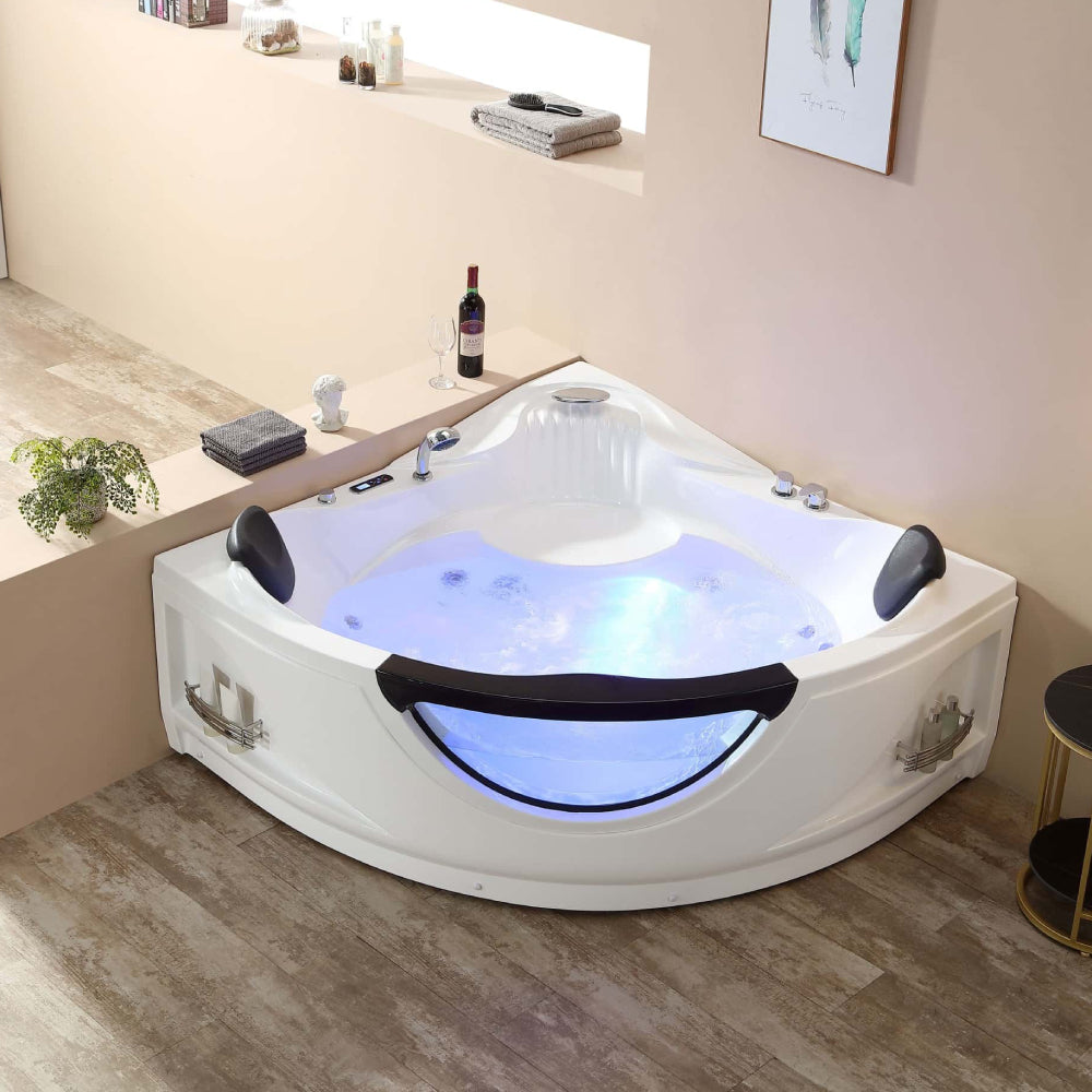 collection of corner tub