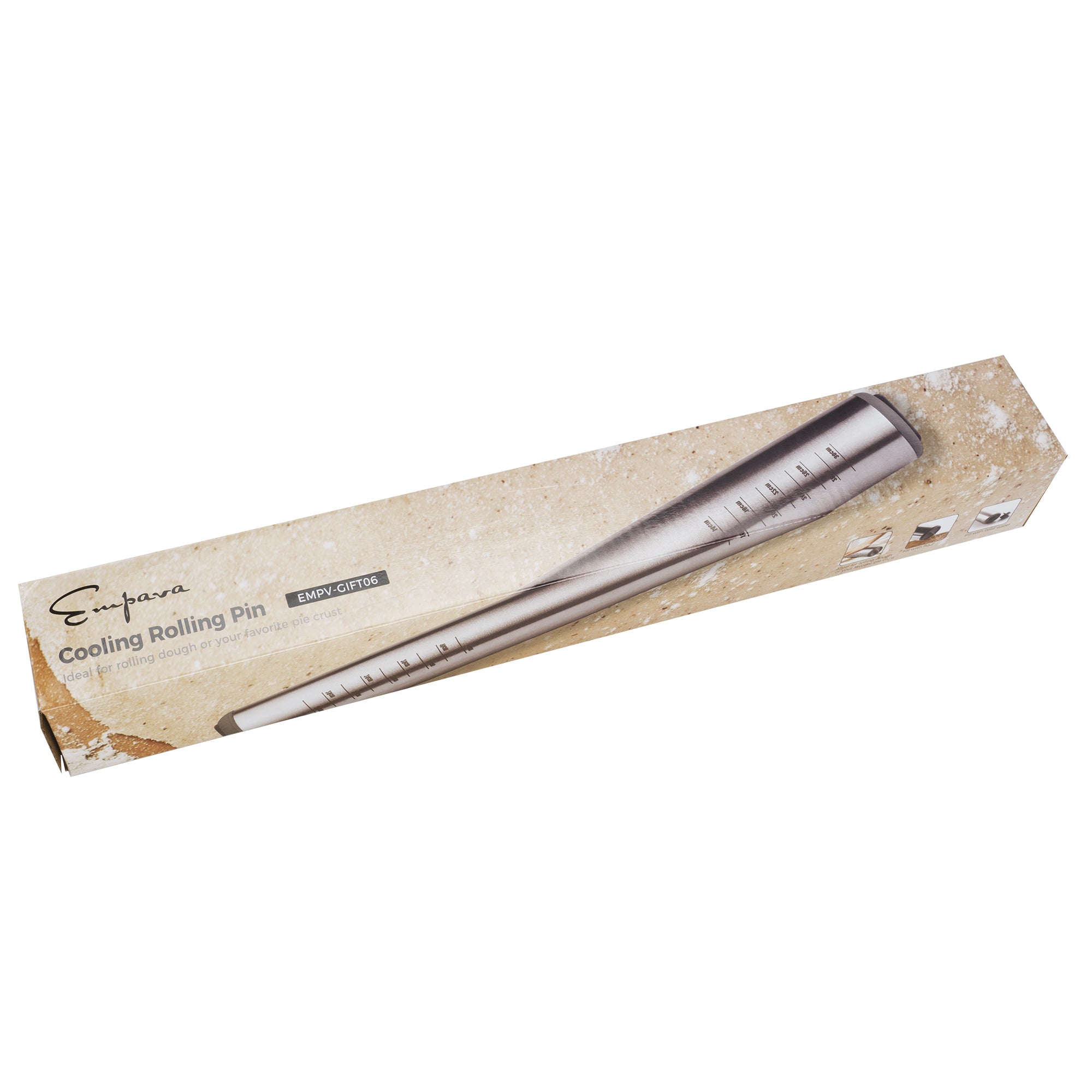 Empava Stainless Steel Rolling pin