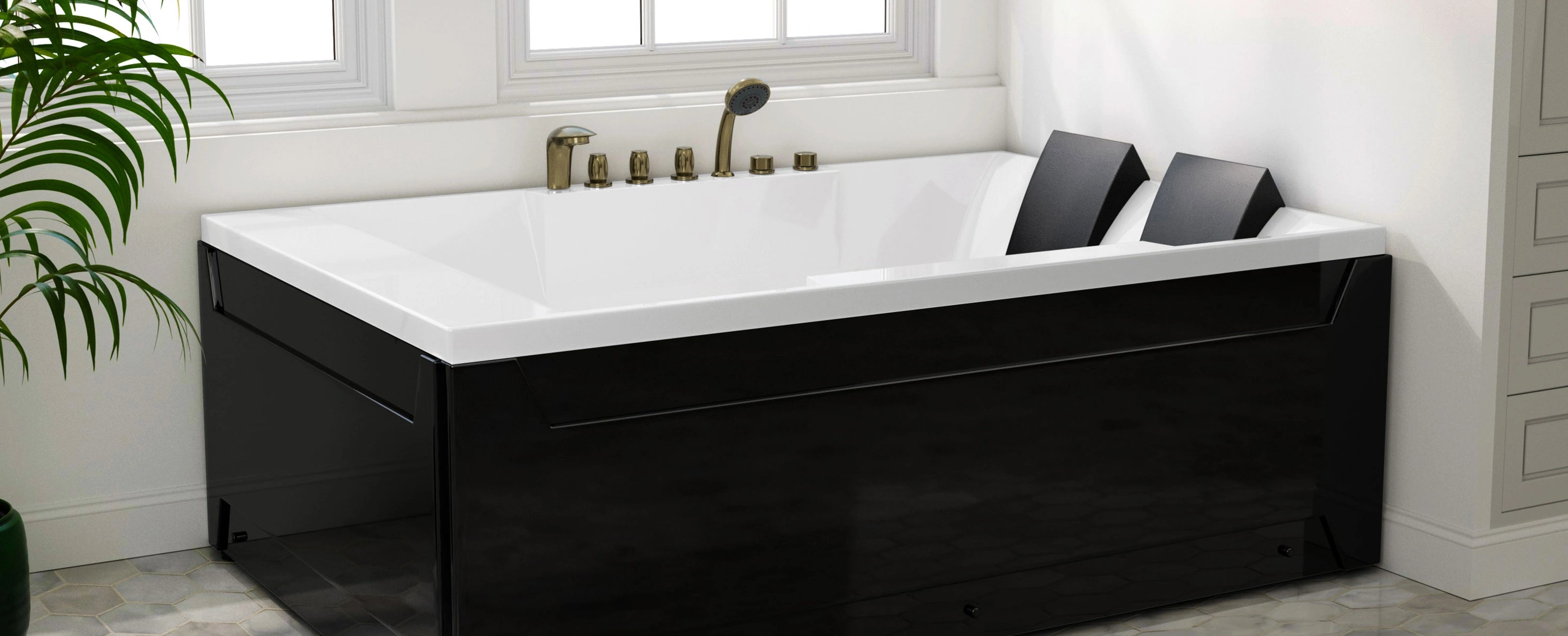 empava custom 2 person jetted tub