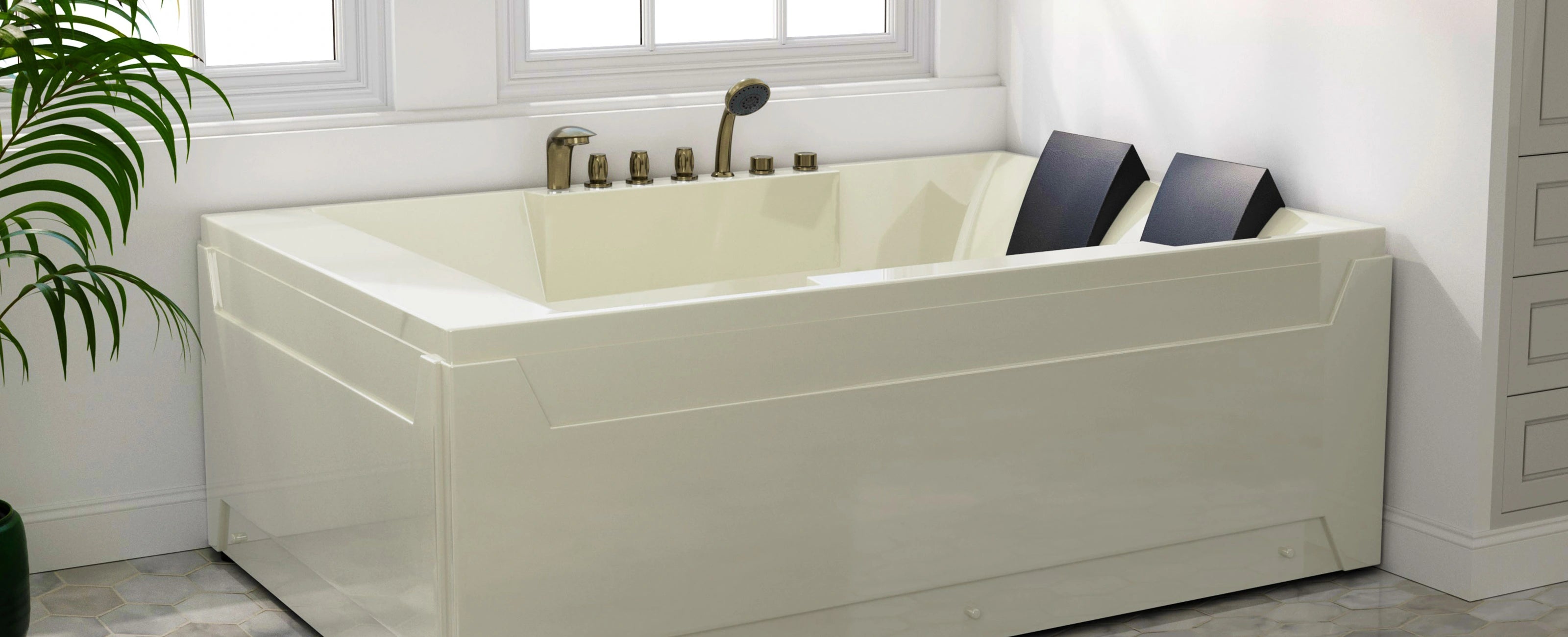 empava custom 2 person tub
