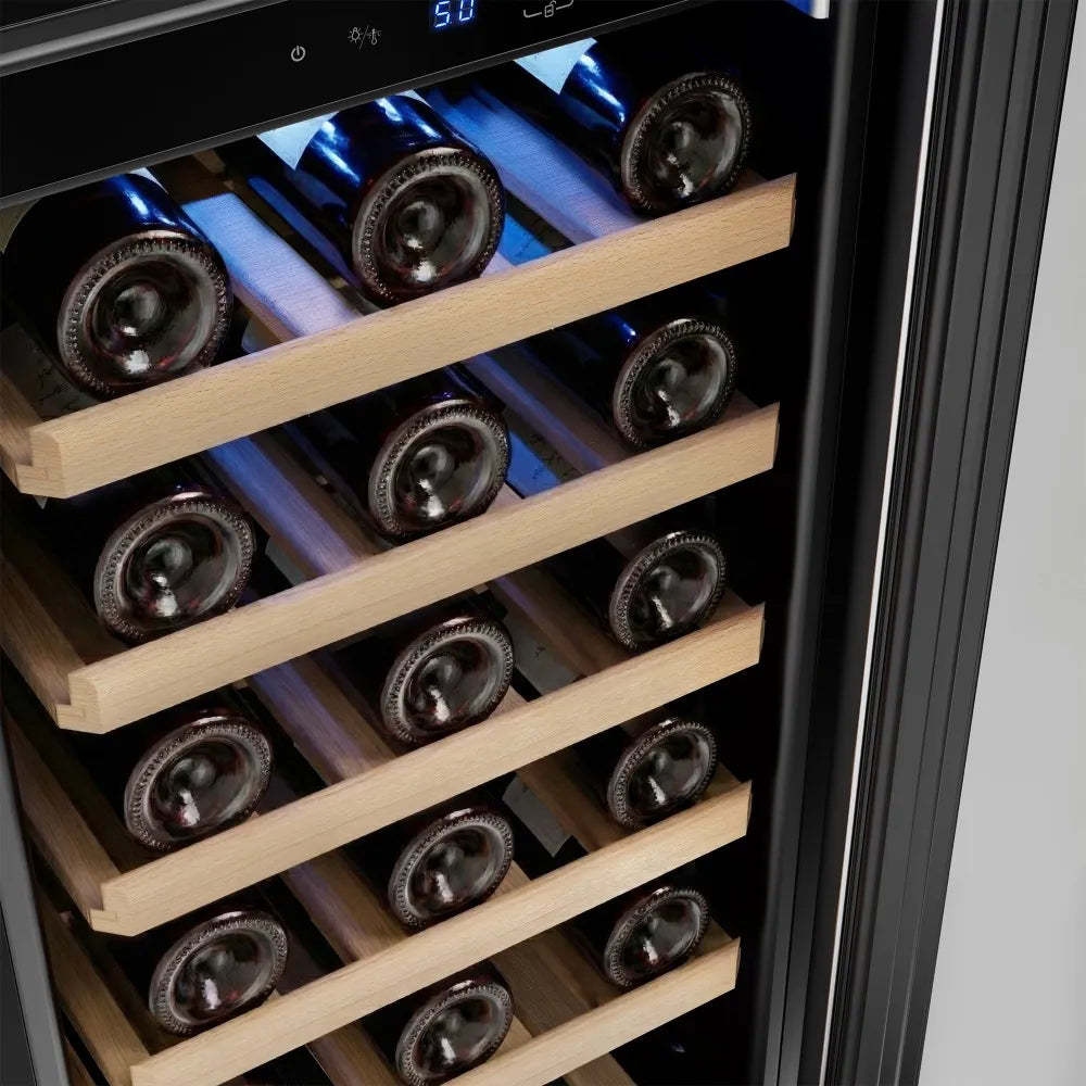 Empava 15 Inch Wine Cooler Wine Fridge 31 Bottles