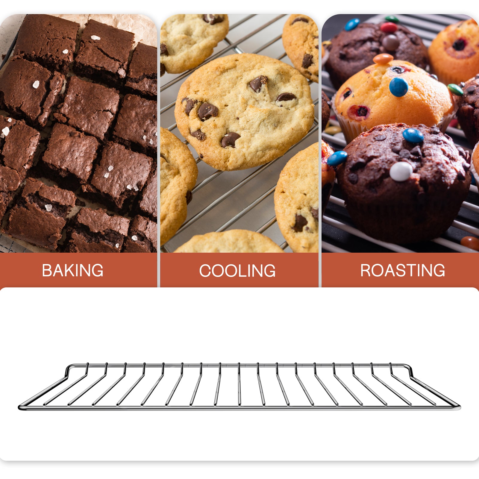 Empava 24 inch Stainless Steel Wall Oven Rack for EMPV-24WOE40L