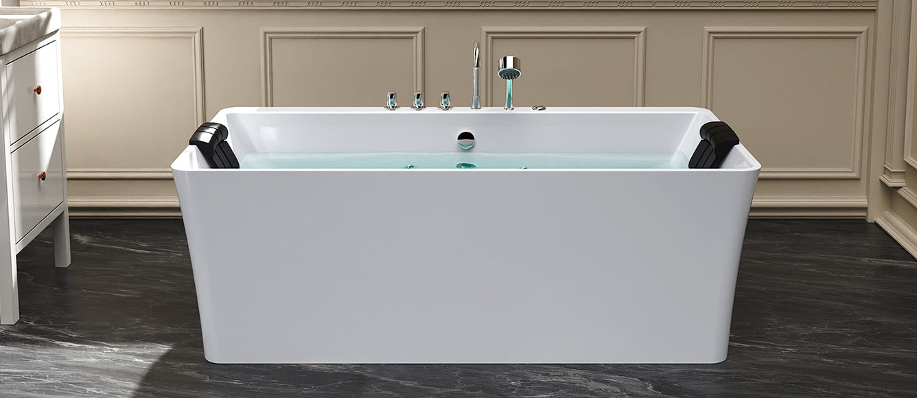 empava freestanding soaking tub