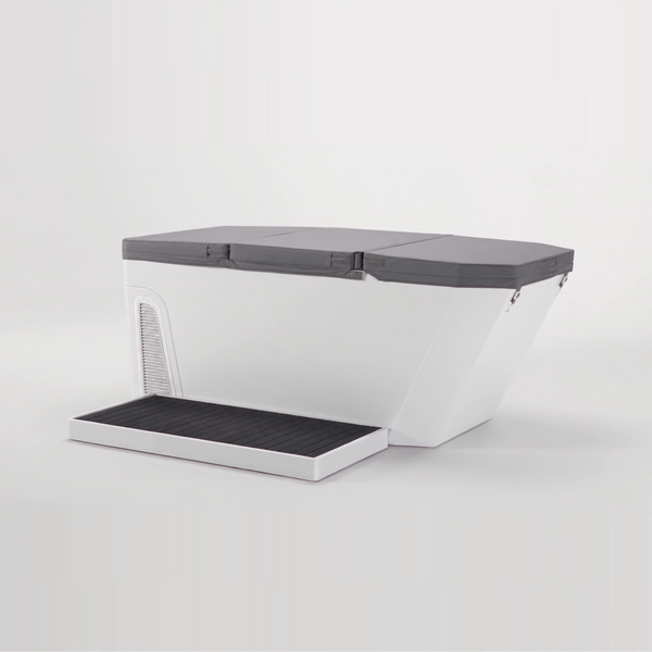 Empava Cryo Prism | Bañera de inmersión fría moderna para la claridad y la renovación
