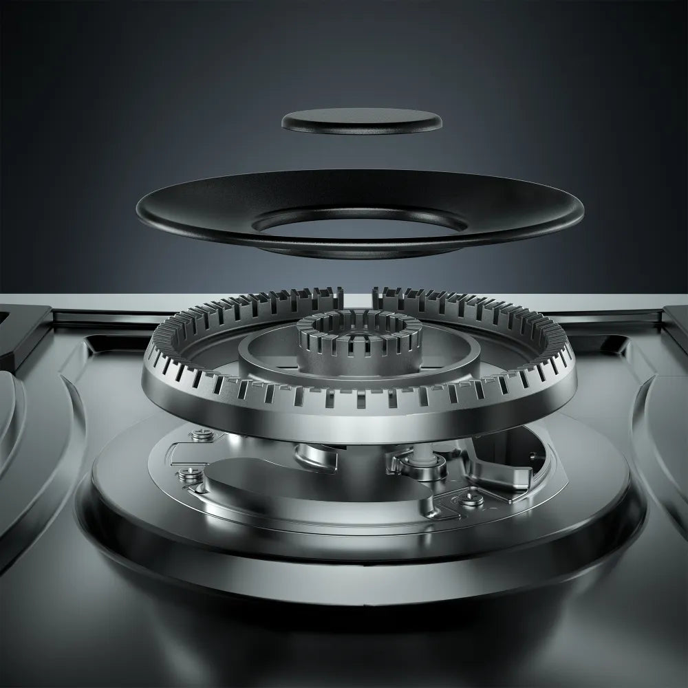 EMPV-30GC21-GX stainless steel gas stove cooktop exploded view