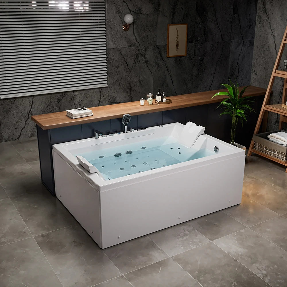 EMPV-71PRO02_71-inch-Alcove-Inline-Heater-Combo-Massage-Whirlpool-2-Person-Tub-with-Waterfall-overflow