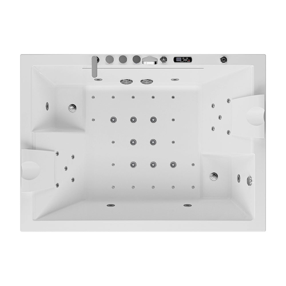EMPV-71PRO02_71-inch-Alcove-Inline-Heater-Combo-Massage-Whirlpool-2-Person-Tub-with-Waterfall-white-overflow