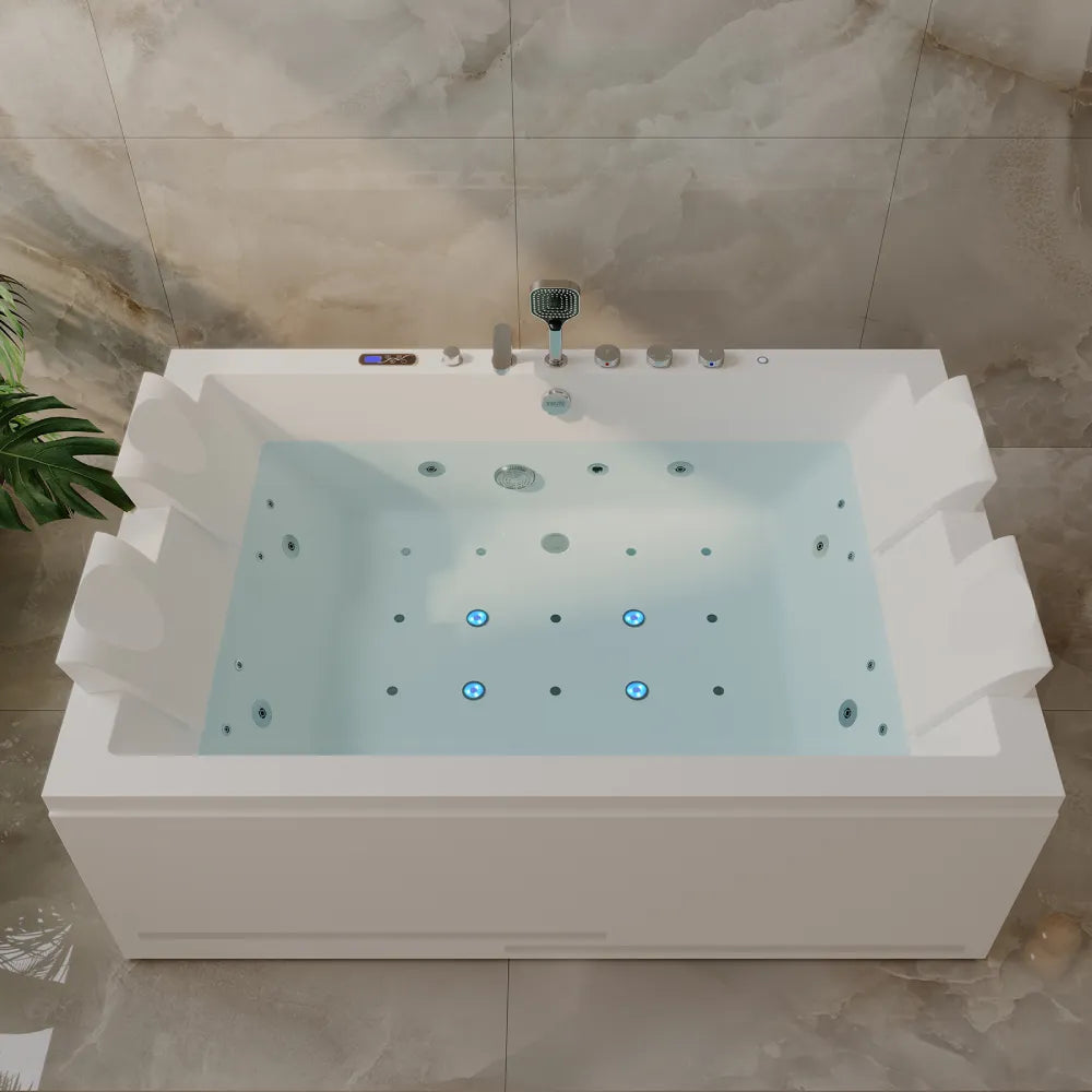 EMPV-71PRO05 massage bathtub with revi-skin therapy and chromatherapy overlook view