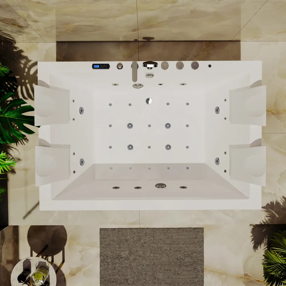 EMPV-71PRO05 massage bathtub with revi-skin therapy overlook view