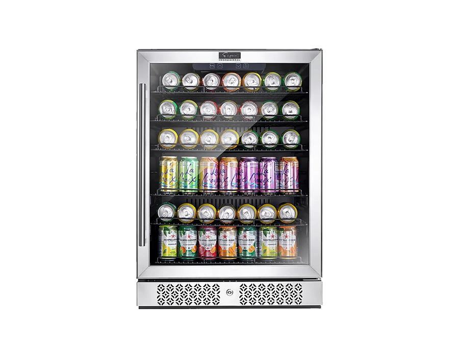 Empava 24 Inch Freestanding & Under Counter Beverage Fridge