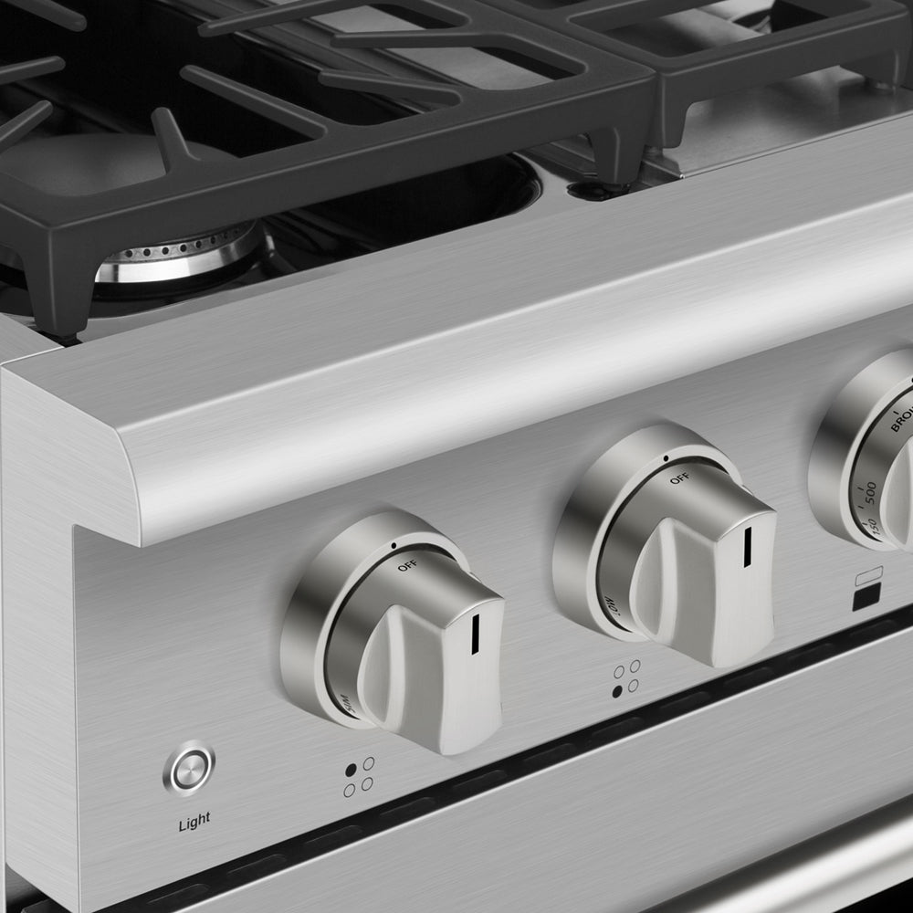 Empava 30 Inch Freestanding Range Gas Cooktop And Oven 30GR03 cooktop button view