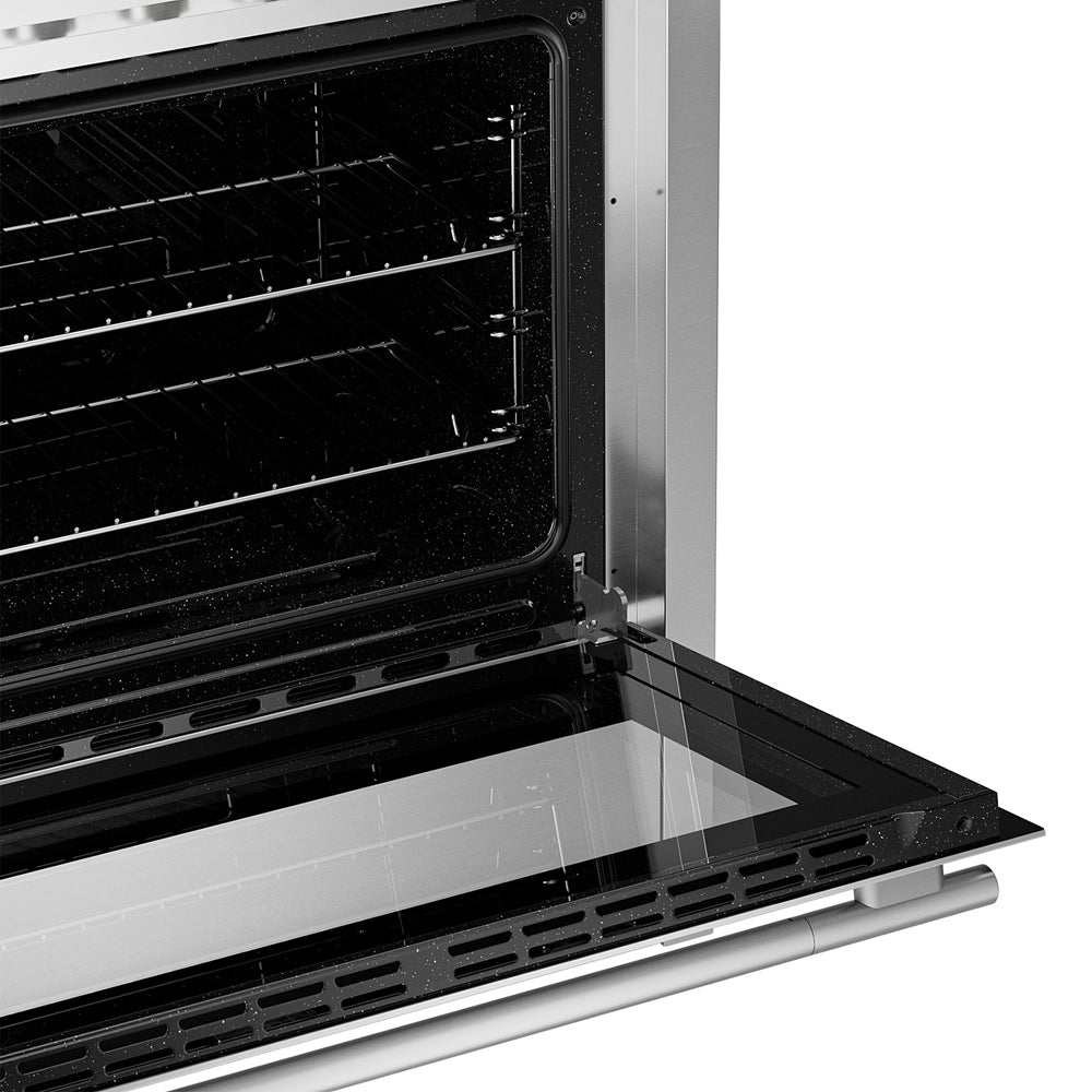 Empava 36 Inch Freestanding Range Gas Cooktop And Oven 36GR12 inside detail view