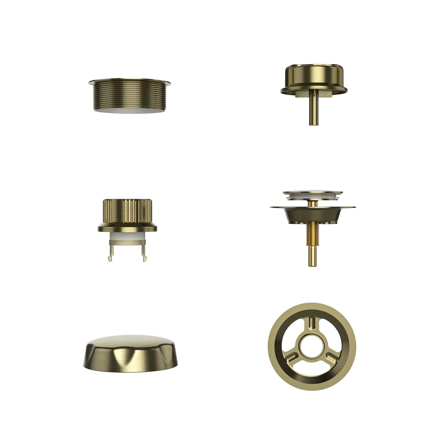 Bathtub Faucet Fixtures For EMPV-67JT351LED Whirlpool Waterfall Tub Bronze Fixture-5