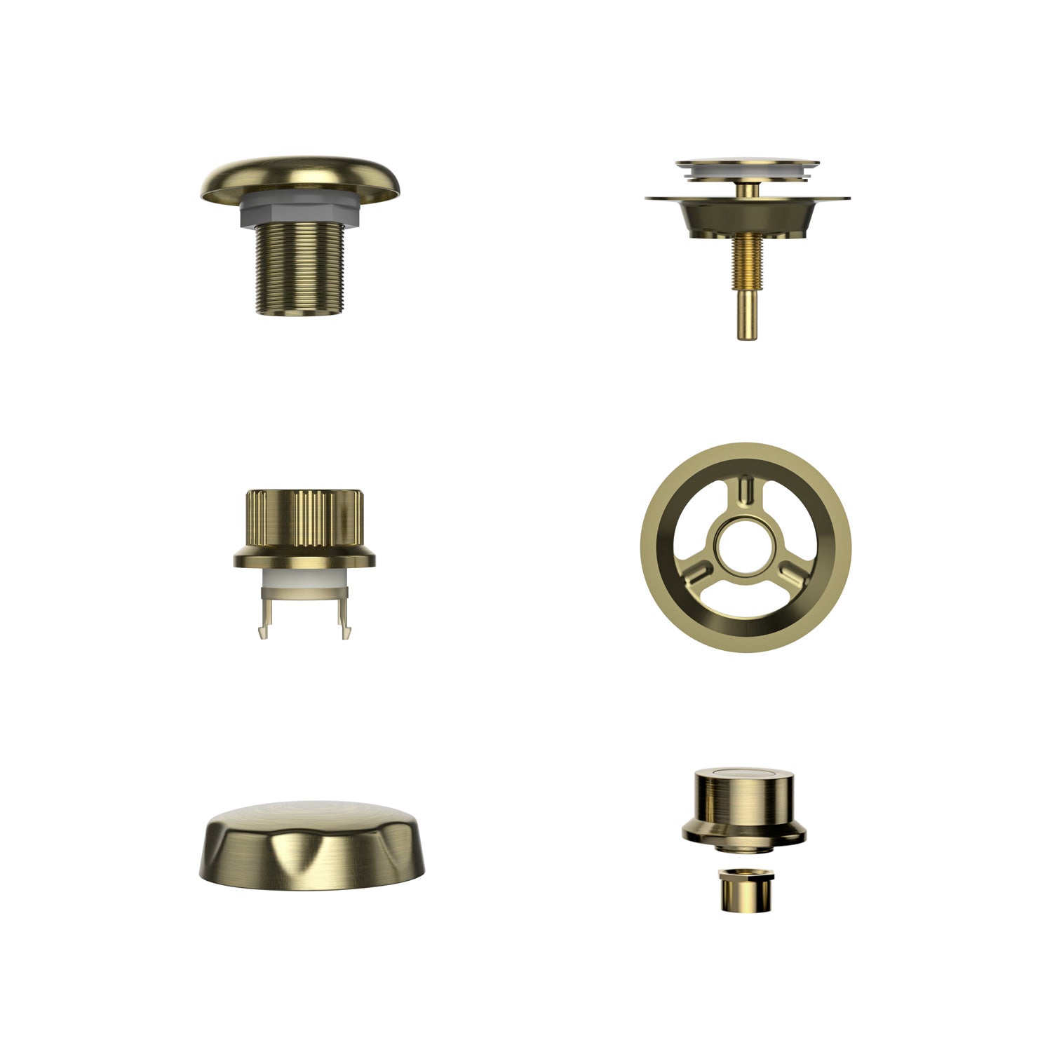 Bathtub Faucet Fixtures For EMPV-72JT367LED 2-Person Whirlpool Tub Bronze Fixture-5