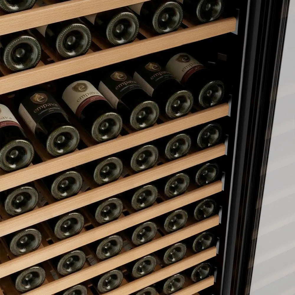 Vinoteca Empava de 24 pulgadas, refrigerador de vinos de 67 pulgadas de alto