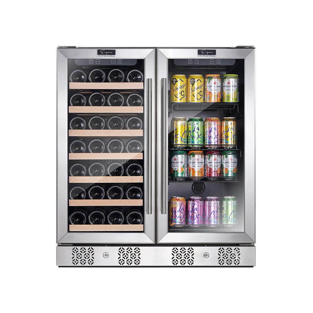 collection of wine cooler dual zone