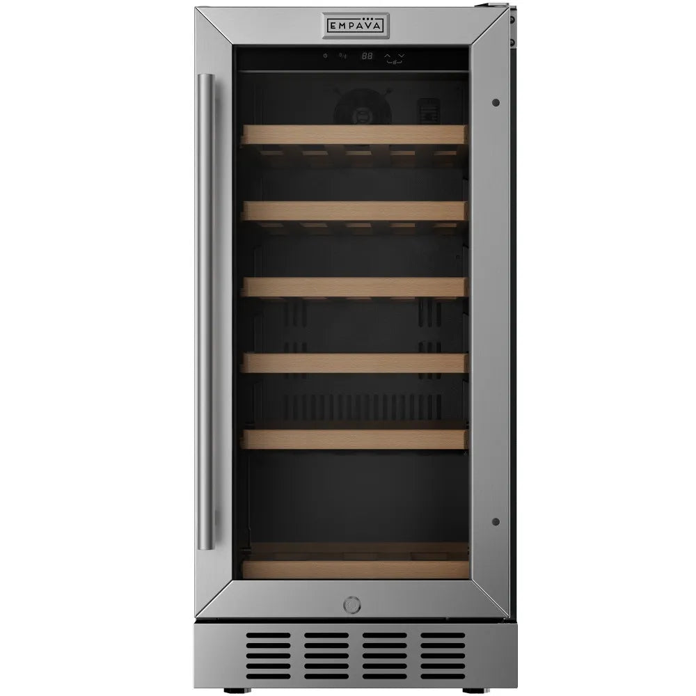 Empava 15 Inch Wine Cooler Wine Fridge 31 Bottles