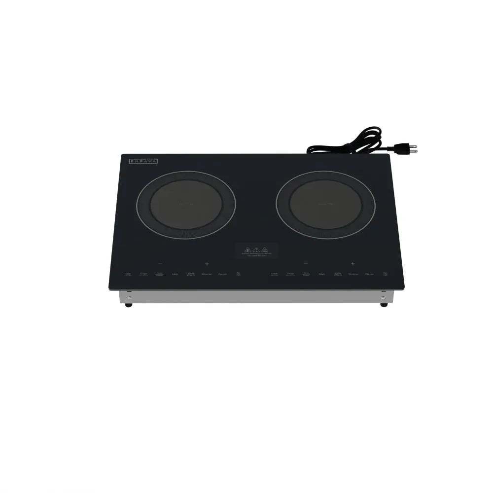 Empava 20 inch 2 burners Black Induction Cooktop
