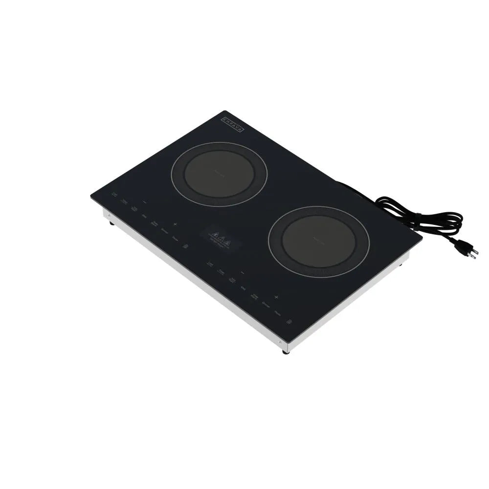 Empava 20 inch 2 burners Black Induction Cooktop
