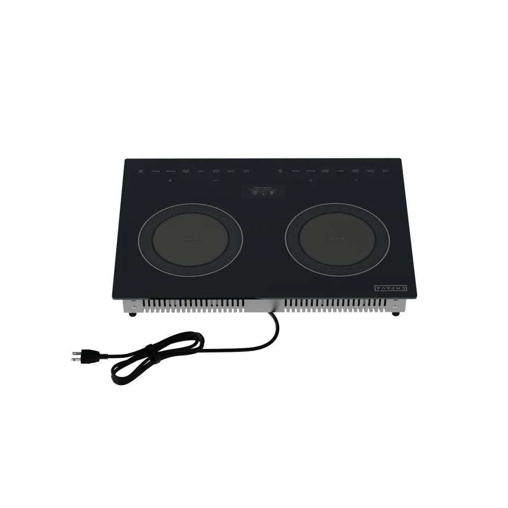 Empava 20 inch 2 burners Black Induction Cooktop