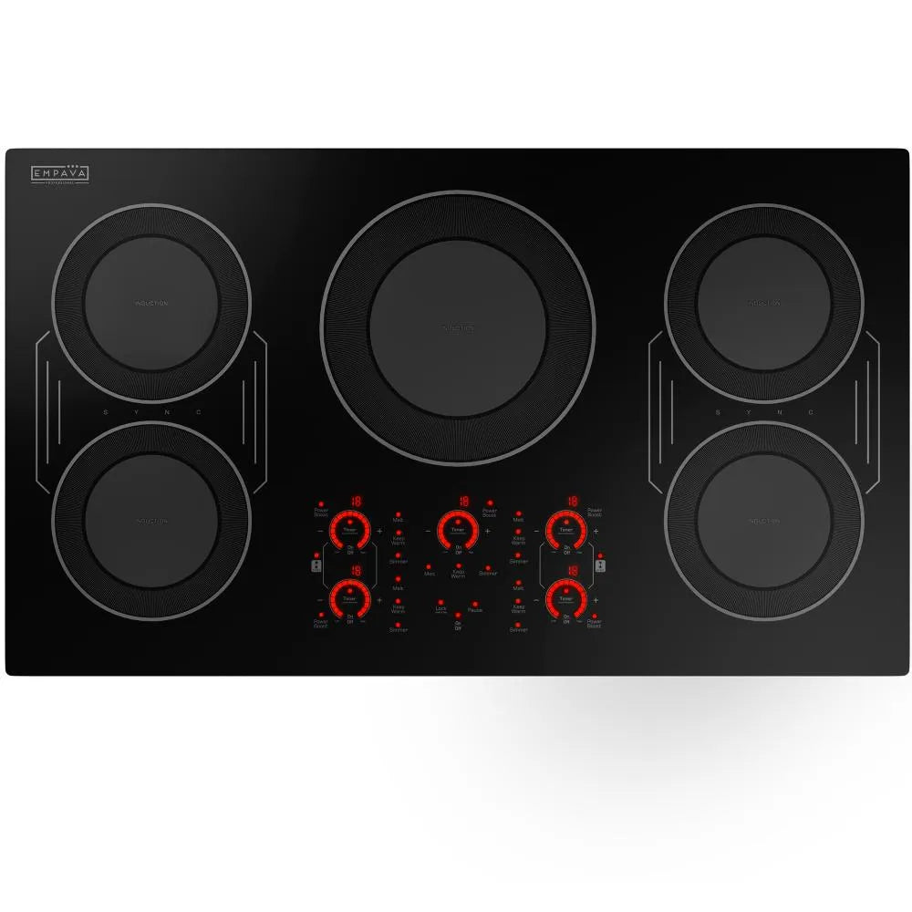 Table de cuisson à induction électrique encastrable Empava de 36 pouces