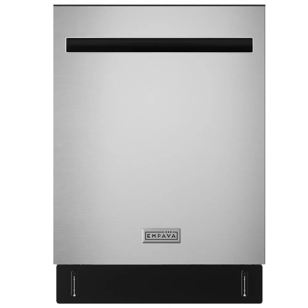 Empava 24 inch Top Control 8-Cycle Built-In Tall Tub Dishwasher with 15 Place Settings