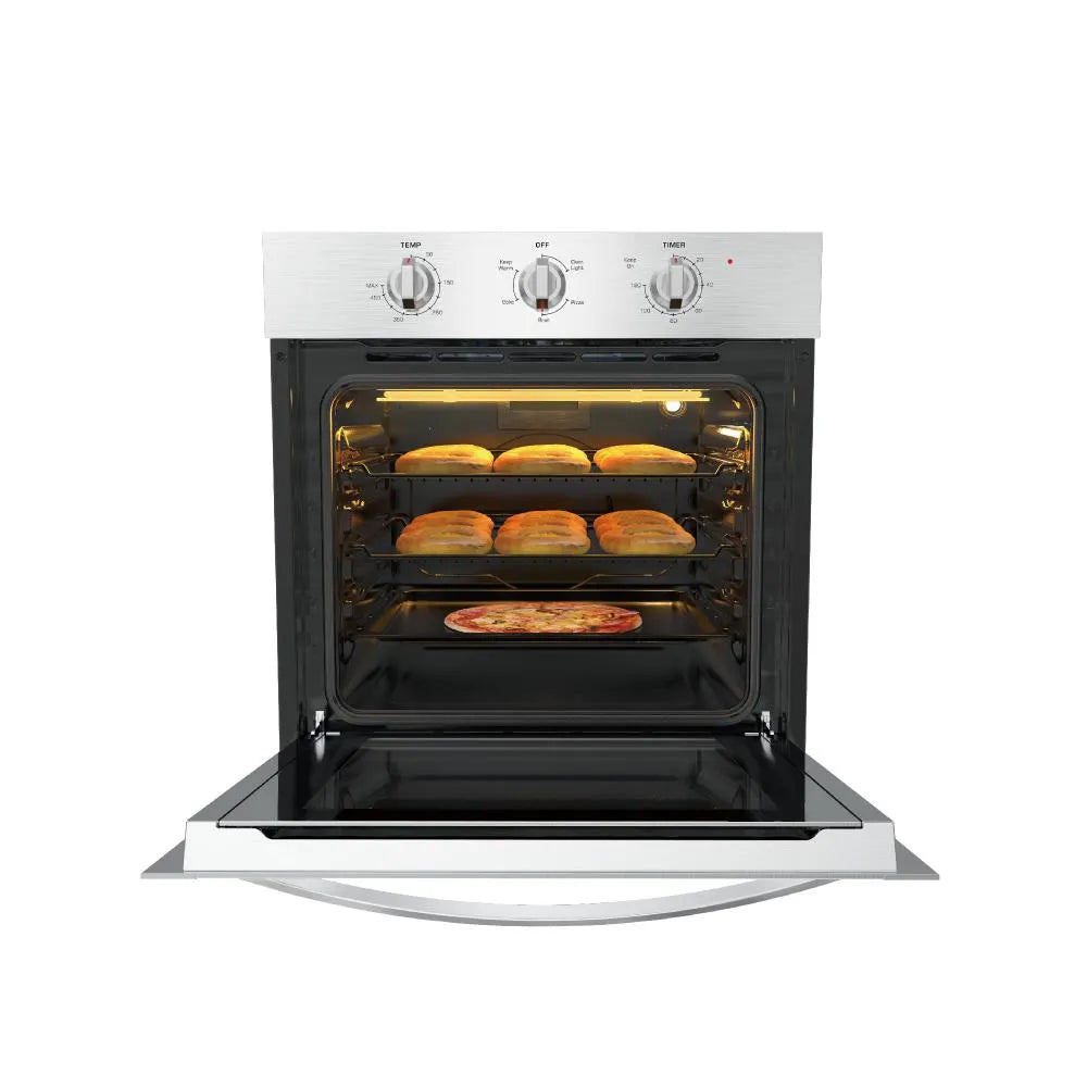 Empava 24 inch Single Electric Wall Oven with 2 Racks