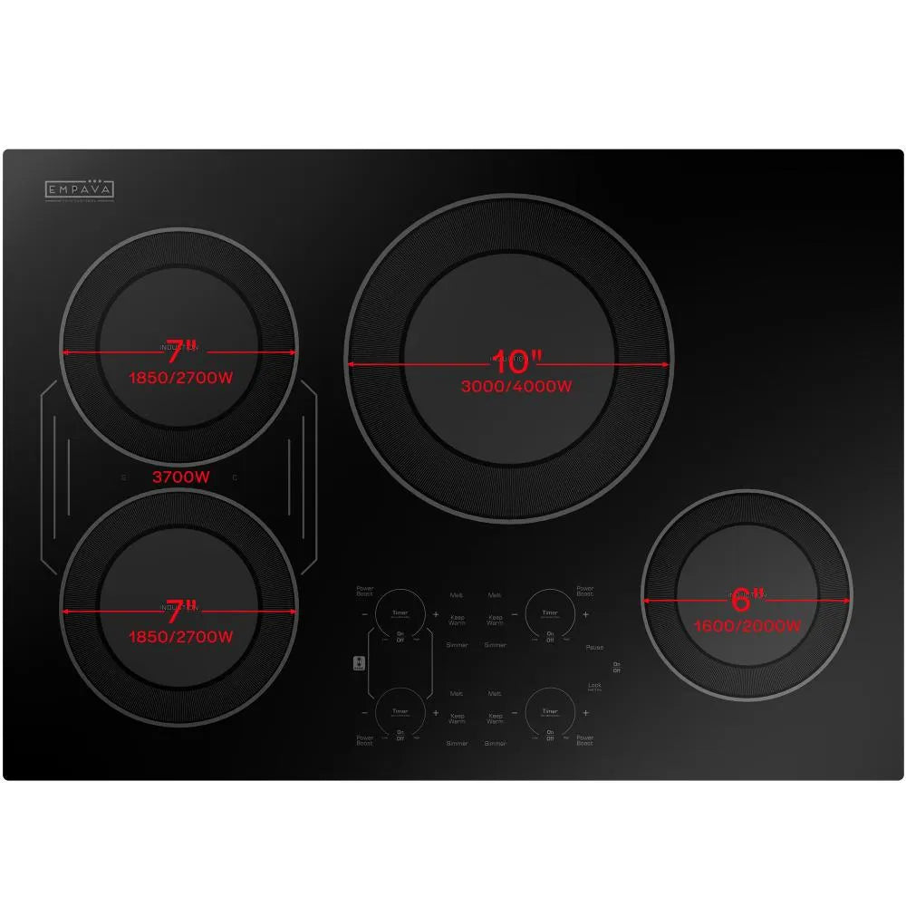 Empava 30 Inch Built-in Electric Induction Cooktop