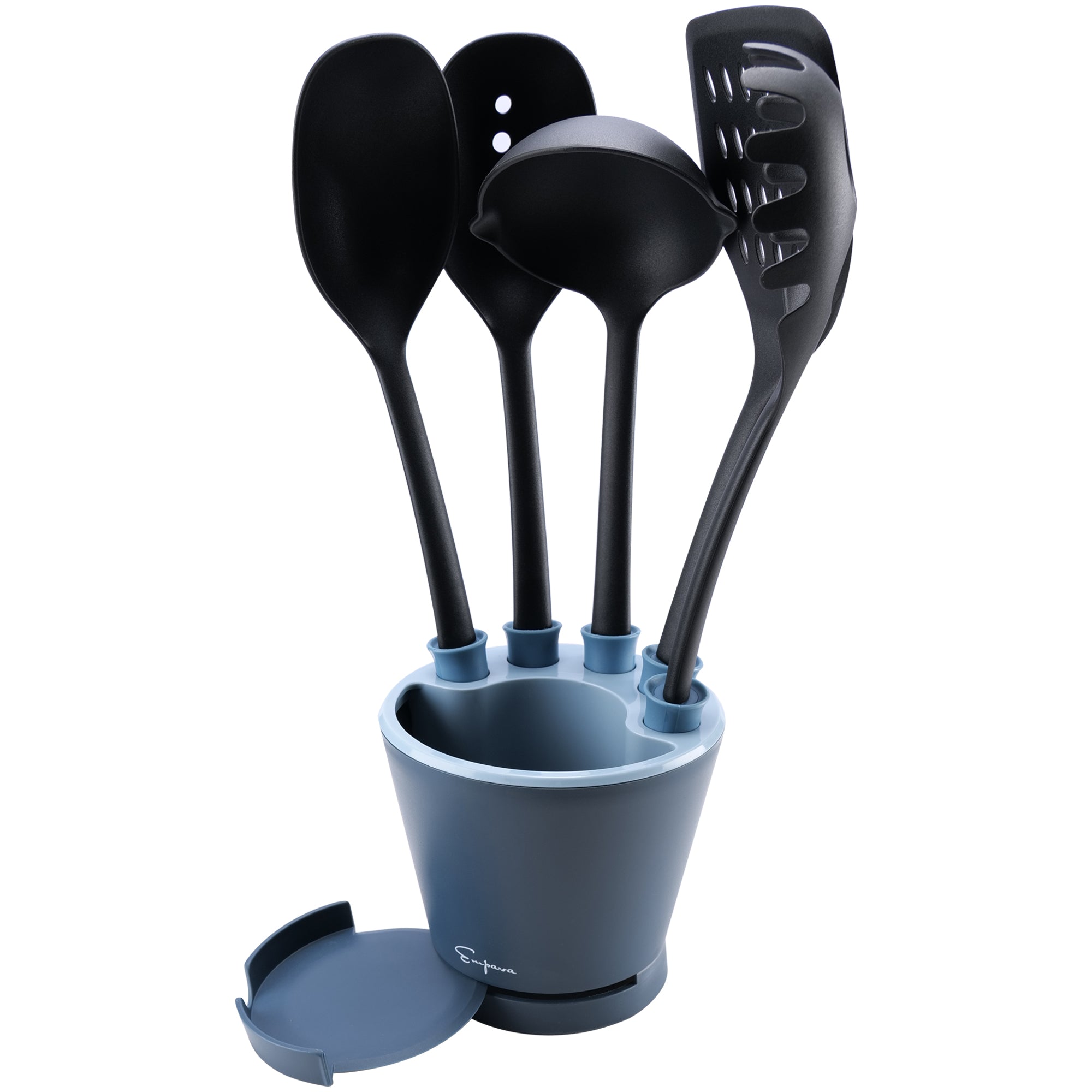 Empava 5 -Piece Black Cooking spoon