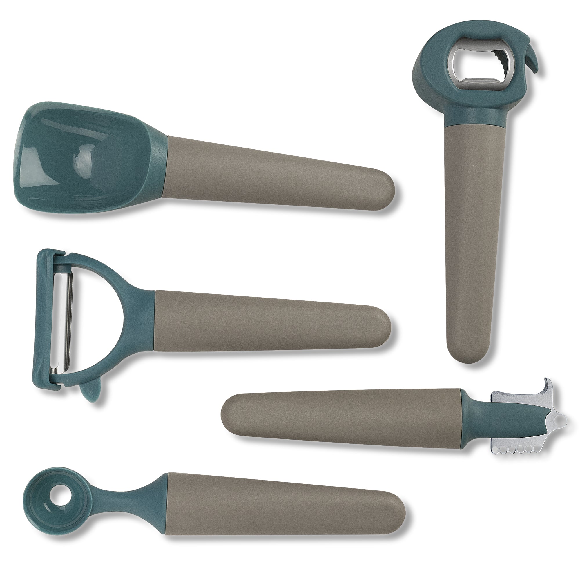 Empava 5-Piece Gray/Blue Utensil Set
