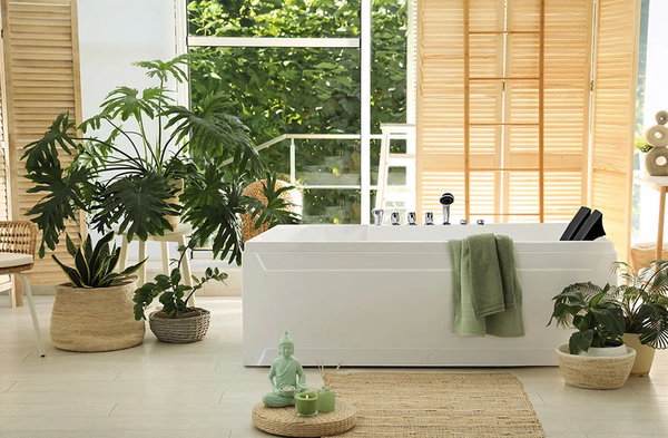 How the 72 Inch Alcove Whirlpool LED Bathtub Turns Bathing Into a Two Person Wellness Ritual