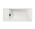 Empava 79CLF02 cold plunge tub top view with digital control panel