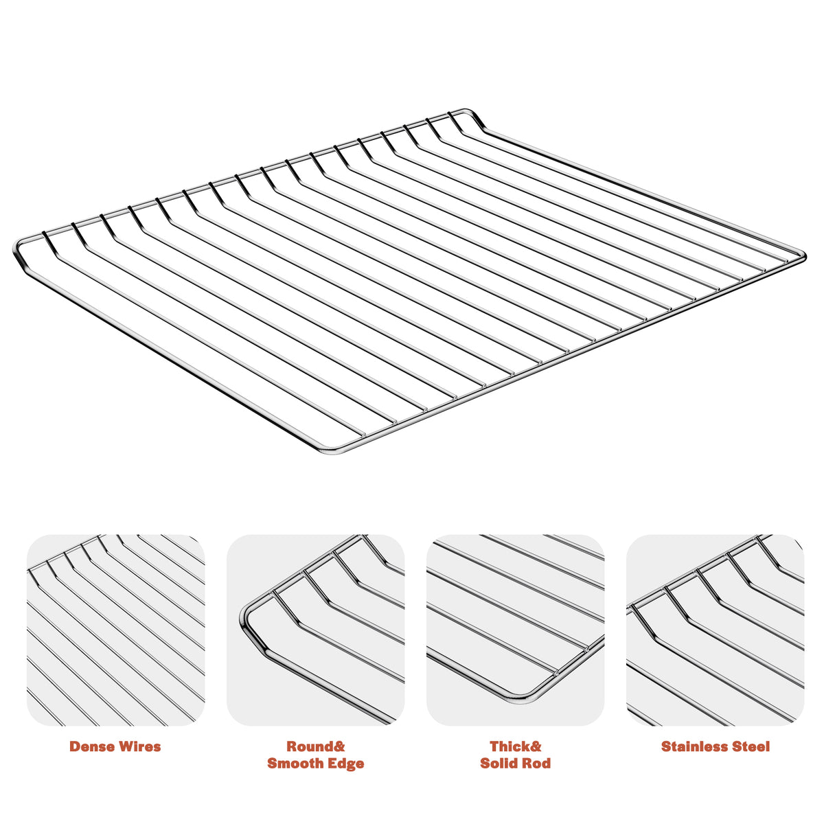 Empava 24 inch Stainless Steel Wall Oven Rack for EMPV-24WOE40L