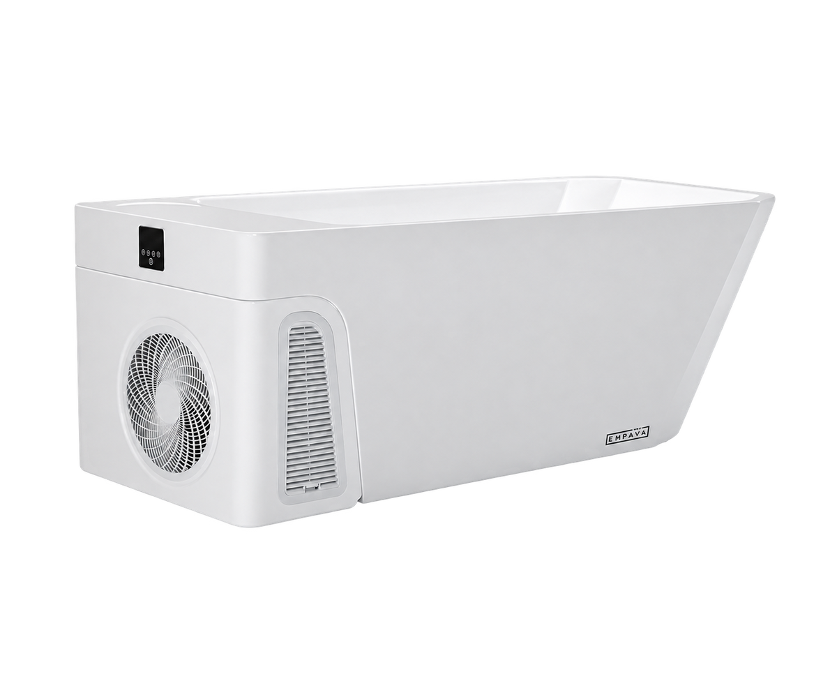 Empava Cryo Prism｜Modern Cold Plunge Tub for Clarity and Renewal