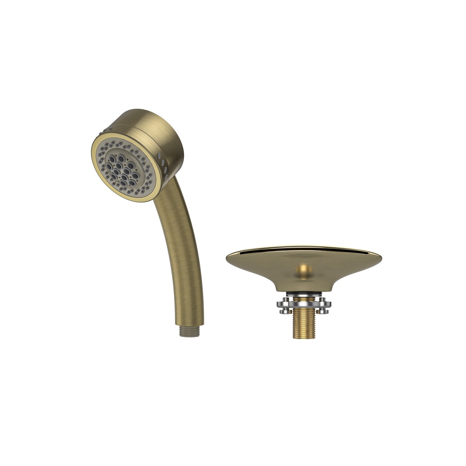 Bathtub Faucet Fixtures For EMPV-59JT005 Whirlpool Round Tub Bronze Fixture-1