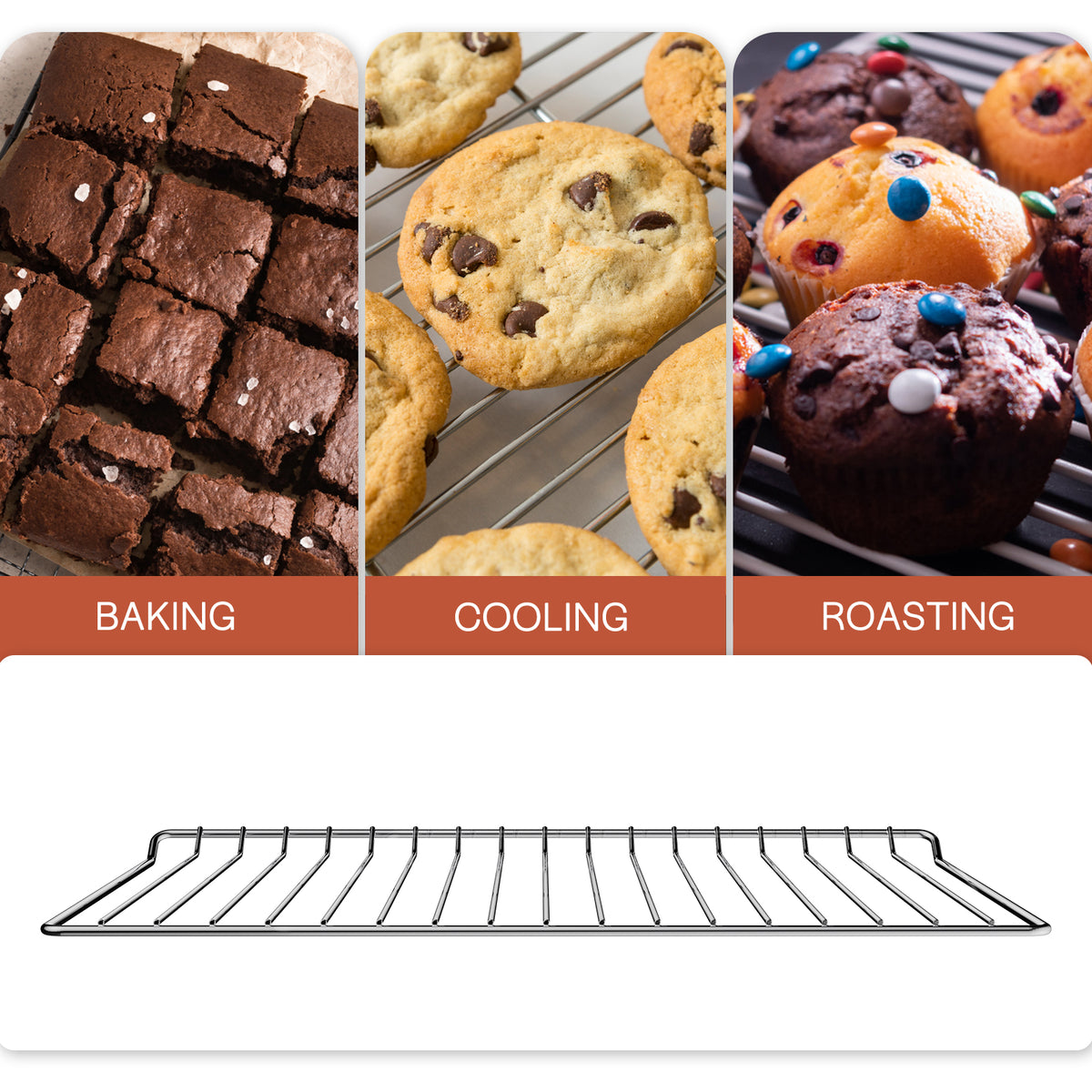 Empava 24 inch Stainless Steel Wall Oven Rack for EMPV-24WOE40L