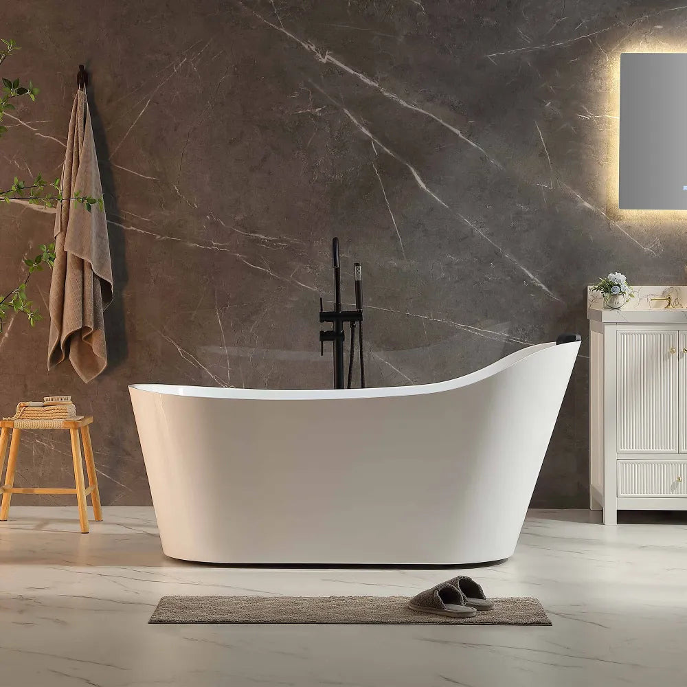 EMPV-67AIS37-BN-67-inch-Freestanding-Massage-Whirlpool-1-Person-Bathtub-Front-View