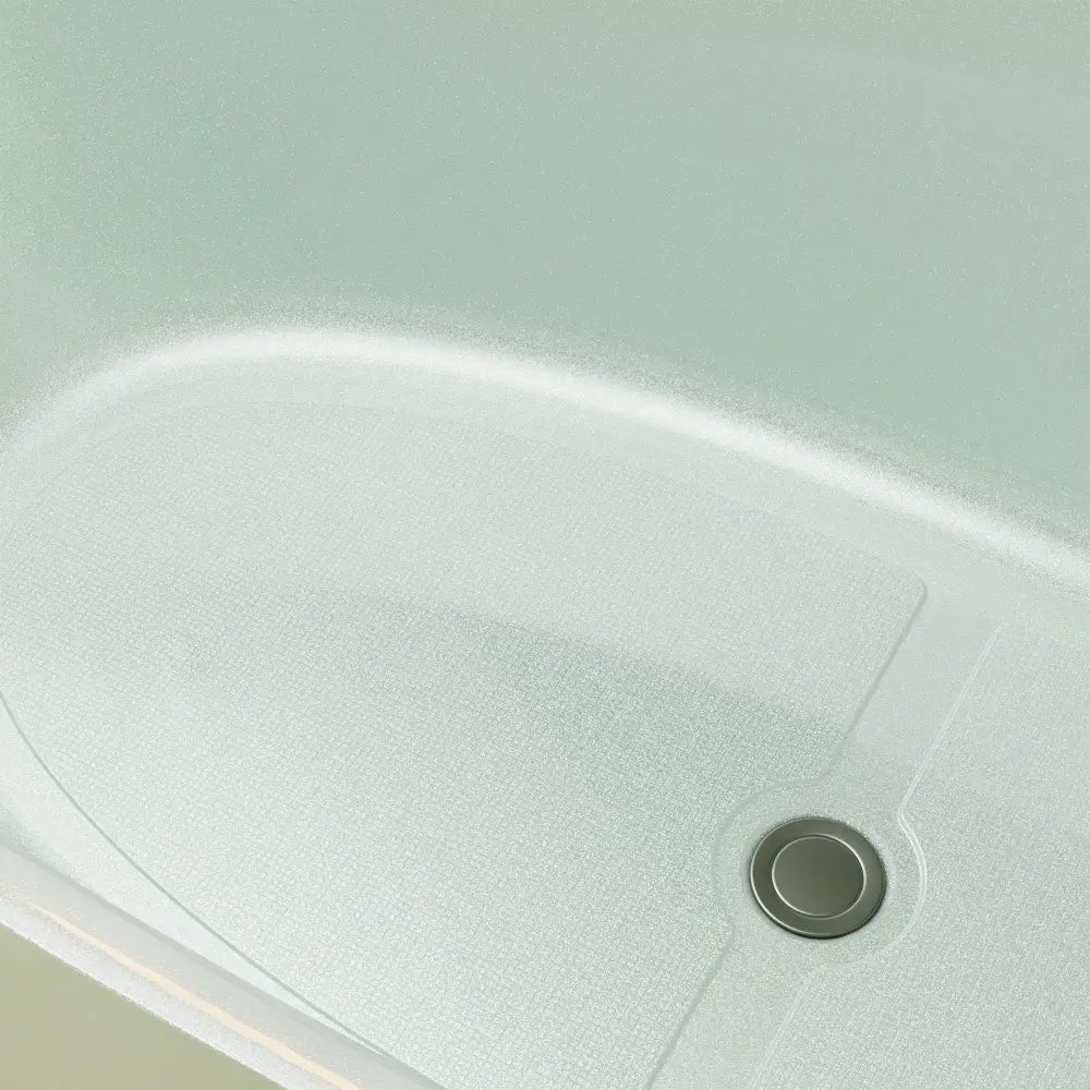 Bañera exenta de 67" con desagüe central