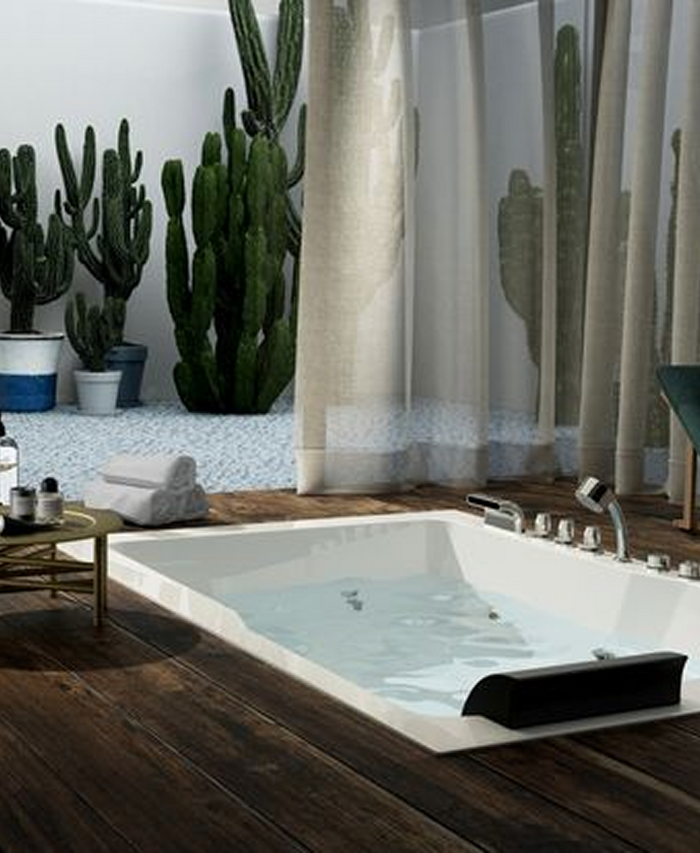 Couples Bathing