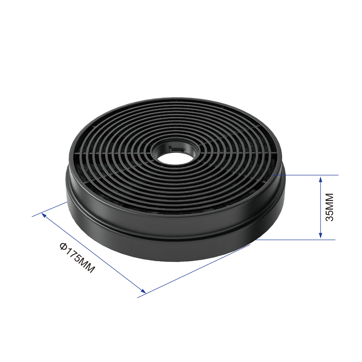 Empava Replacement Charcoal Filters for Range Hood Models 30RH05 & 36RH09 (2-Pack)
