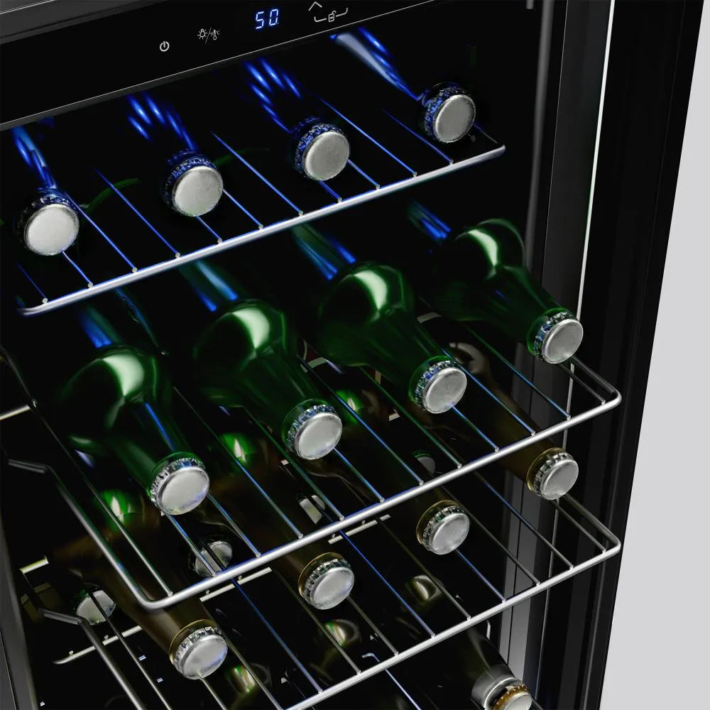 Empava 15 Inch Beverage Refrigerator with Glass Door 80 Cans