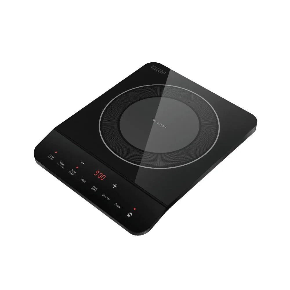 Table de cuisson à induction portable Empava 11 pouces 1 brûleur noir