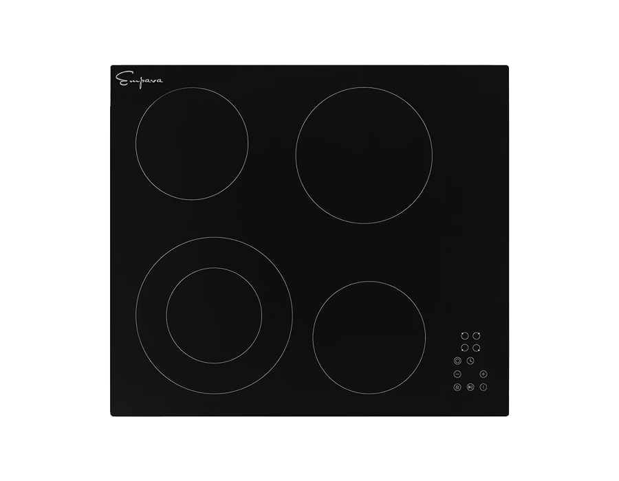 Empava 24 Inch Black Electric Radiant Cooktop