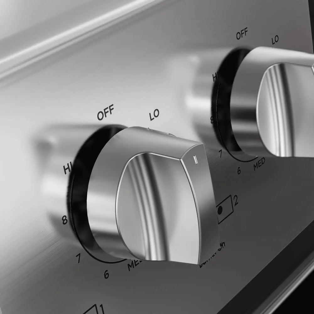 Empava 30 Inch 4 Element Radiant Electric Slide-In Range with Glass Top