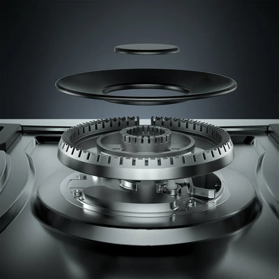 EMPV-30GC21-GX stainless steel gas stove cooktop exploded view