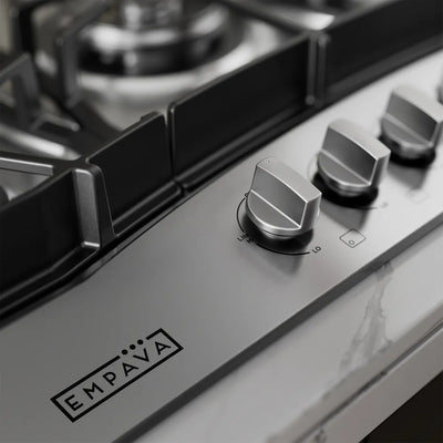 EMPV-30GC21-GX stainless steel gas stove cooktop premium knobs