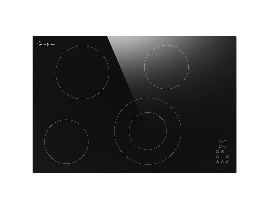 Empava 30 Inch Black Electric Radiant Cooktop