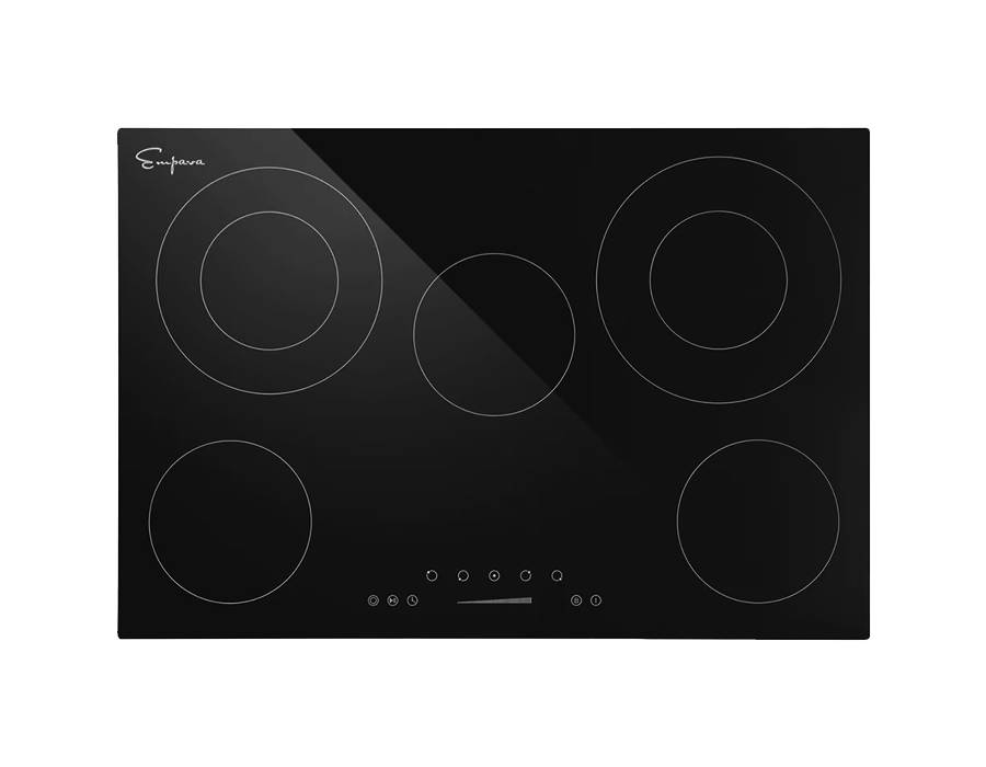 Empava 30 Inch Black Electric Radiant Cooktop