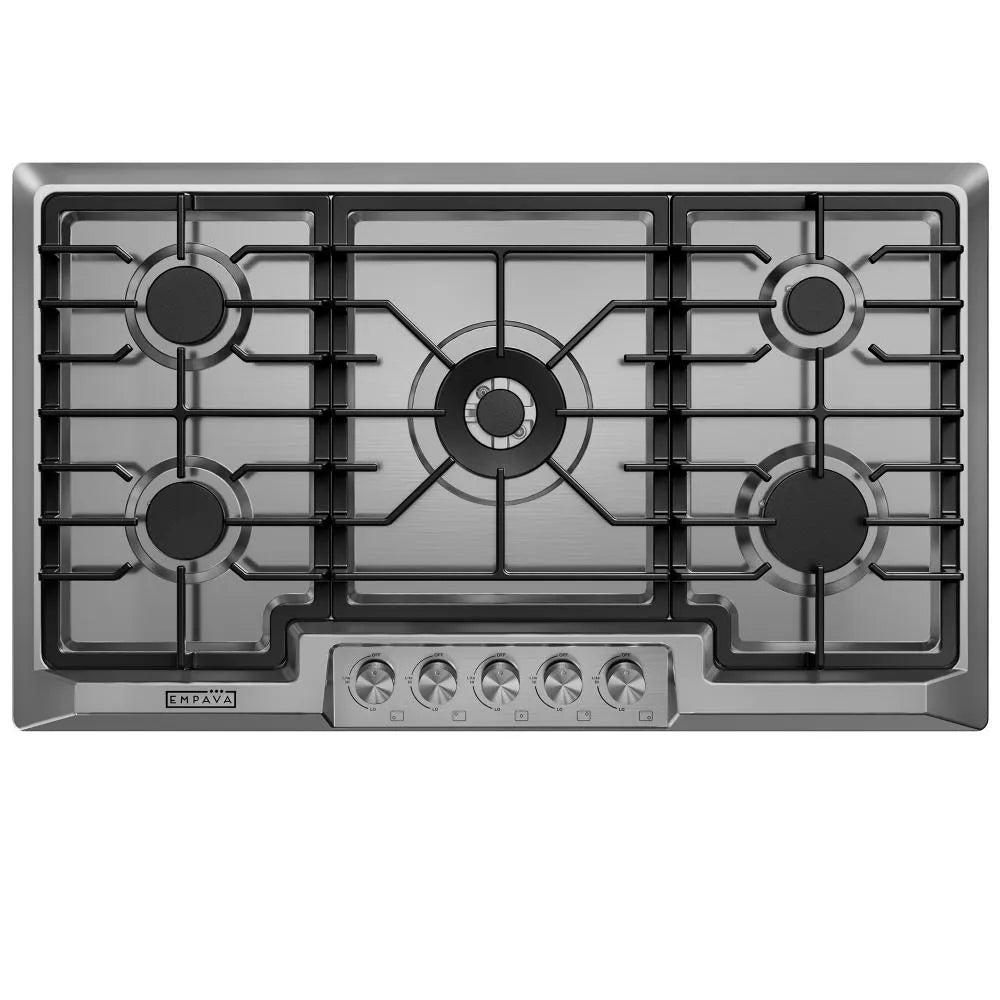 Tables de cuisson à gaz encastrables Empava de 36 pouces