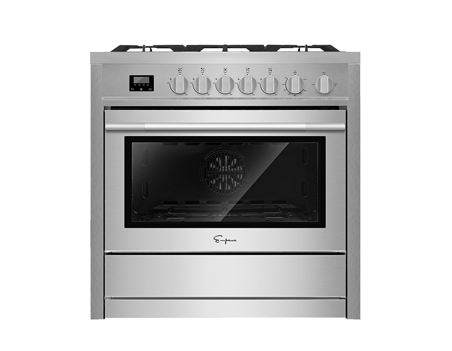 Empava 36 Inch Freestanding Range Gas Cooktop And Oven